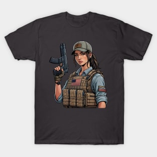 Tactical Girl T-Shirt